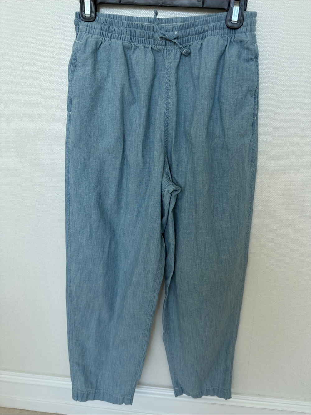 Boys Cotton Polo by Ralph Lauren Light Blue Elastic Waist Joggers pants Szie 12 - Picture 2 of 12